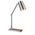 **Verstelbare Bureau Lamp met Geperforeerde Kappen**