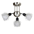 **Technische titel in het Nederlands: Moderne hanglamp met drie glazen lichten**
